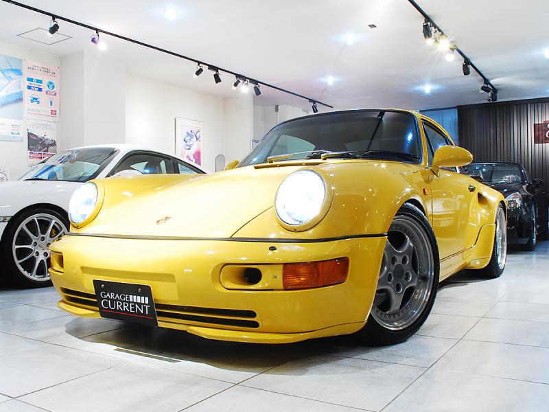 PMA 1/43 ポルシェ 911 ターボ 1990 (964) 黄 (最安送料レタパ