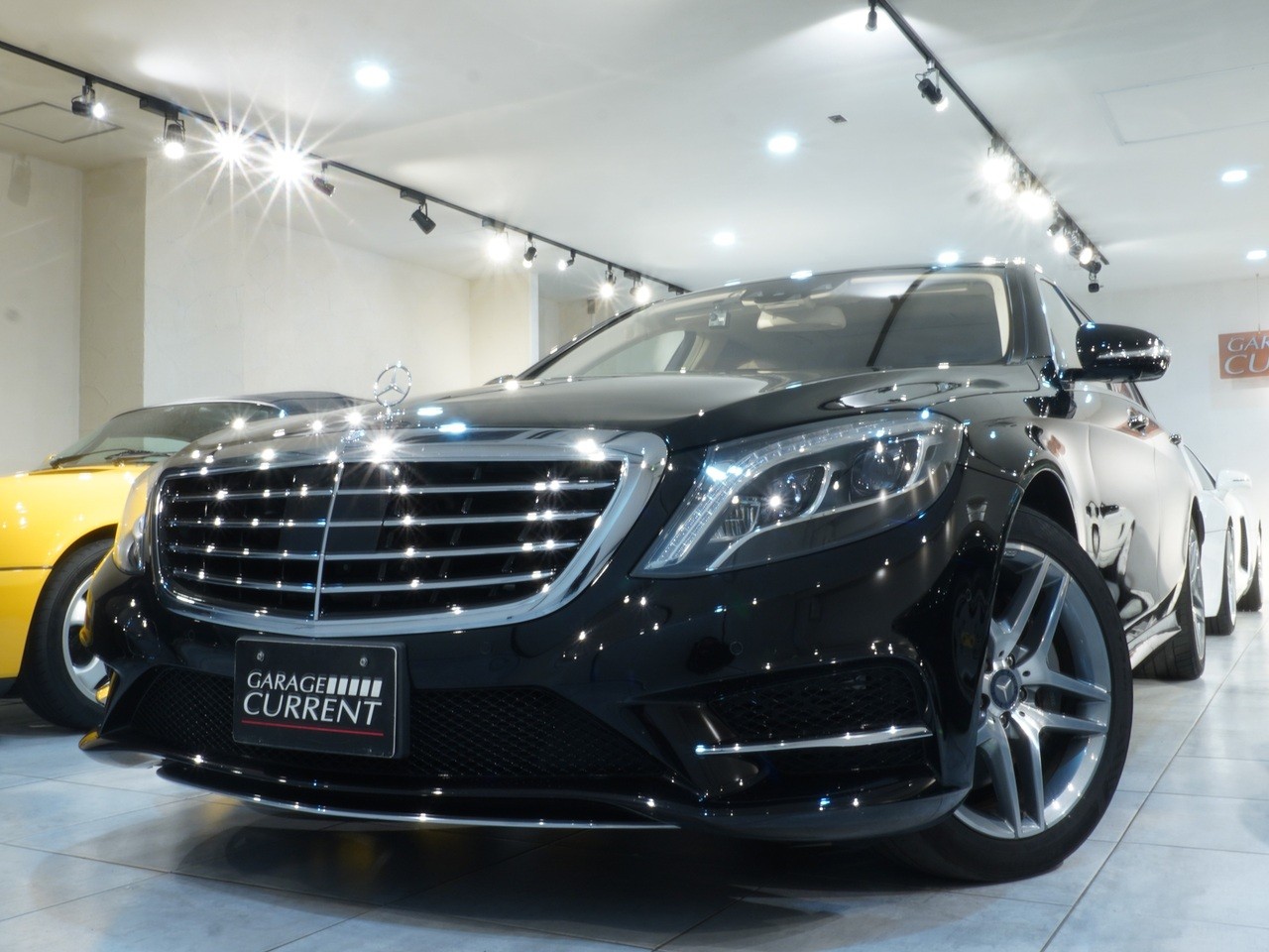 SクラスS550 プラグインハイブリッド ロング AMGライン　ナッパレザーベージュインテリア　ユーザー様買取車輌