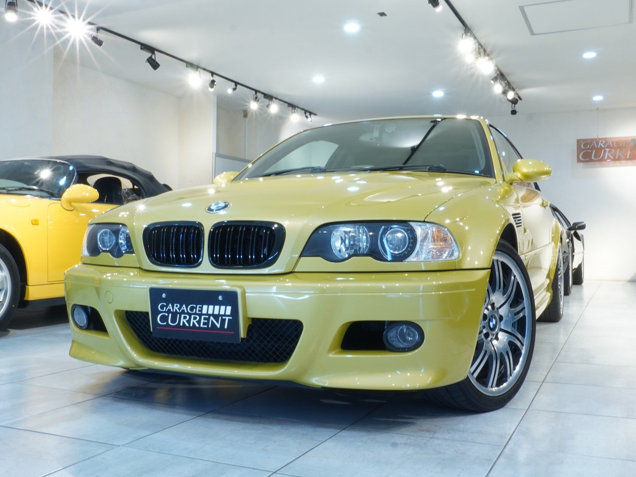 M3BMW M3(E46)　フェニックスイエロー　6速MT　右ハンドル　キウイナッパレザー　ユーザー様直接買取車輌