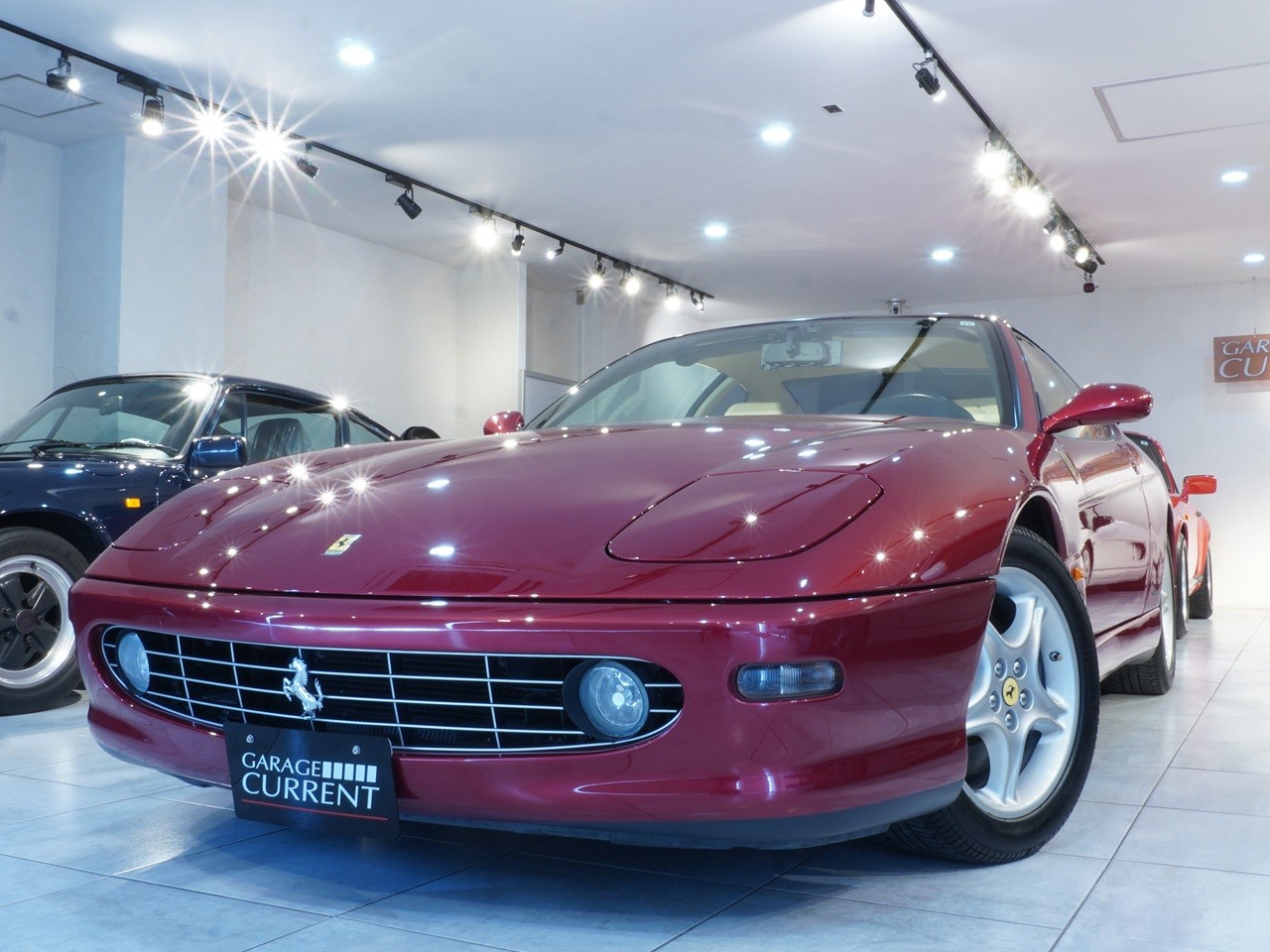 456M GTA ロッソフィオラノ　コーンズ物　左ハンドル　AT　5.5L V12エンジン　コノリーレザー　ユーザー様買取車輌