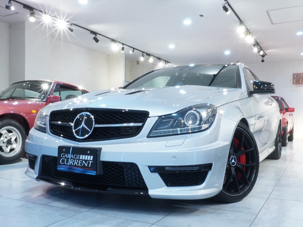 CクラスC63クーペ Edition507(C204) ディーラー車 左H 507馬力 最後のNA大排気量エンジン H＆Rダウンサス 過去販売車輌