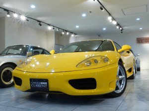 360モデナ　ディーラー車　左ハンドル　Tベルト一式交換済　ミッションマウント交換済