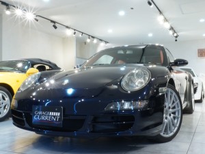 911(Type997)カレラ　テラコッタオールレザーインテリア　ナイトブルーメタリック　右ハンドル　スポーツステアリング　ユーザー様直接買取車輌