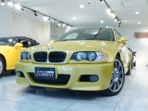M3BMW M3(E46)　フェニックスイエロー　6速MT　右ハンドル　キウイナッパレザー　ユーザー様直接買取車輌
