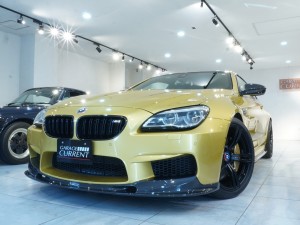M6(F13)　セレブレーション・エディション・コンペティション 　左H　7速MDCT　BMW創立100周年限定13台　オースチンイエロー　4.4L V8 600馬力