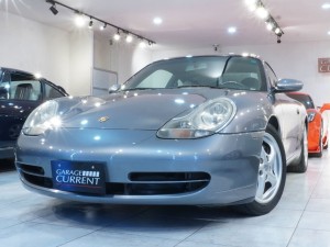 911(Type996)2001年　ポルシェ　911カレラ(996)　1オーナー　ディーラー車　5万km　TIP-S　シールグレーM　黒革
