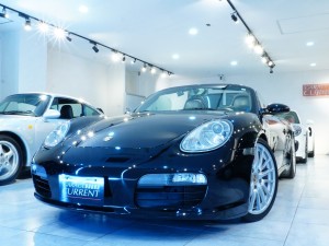 ボクスターType987　5速MT　D車　左H　ソリッドブラック　XYZ車高調　19inスポーツデザインアルミ　ユーザー様直接買取車輌