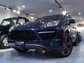 ターボ 過去販売車両 オプション多数 整備記録簿9枚 ポルシェカイエン ガレージカレント